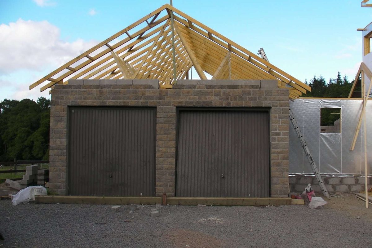 Garage roof repair